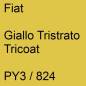 Preview: Fiat, Giallo Tristrato Tricoat, PY3 / 824.